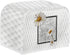 Daisy Print 4 Slice Toaster Covers White, Anti-Sputtering Bread Toaster Cover Toaster Dust Cover, Small Washable Kitchen Appliance Protector, Keep...