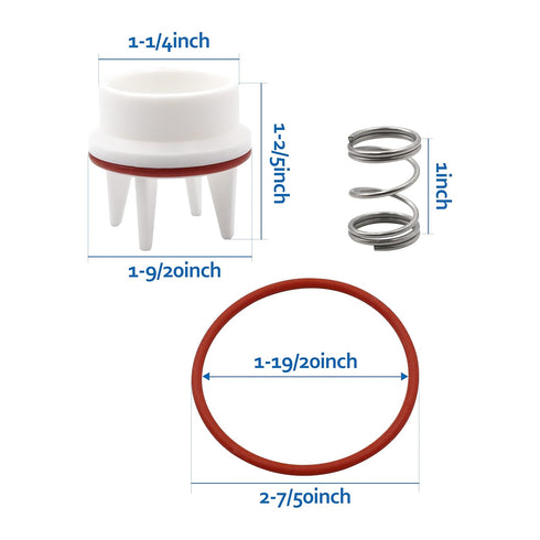 800M4 Vent Float Repair Kit Replacement for Watts 1" 800QT Backflow Valve...