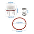 800M4 Vent Float Repair Kit Replacement for Watts 1" 800QT Backflow Valve...