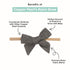 Copper Pearl Baby Bows: Stylish Headbands for Baby Girls, Premium Soft and Stretchy Baby Headbands, Perfect for Newborns, Trendy Designs - Dune...