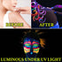 Glow in The Dark Party Supplies Face Body Paint Sticks 6 Pcs,Neon Face Body Paint Crayons Kit,Black Light Glow Halloween Makeup Kit for Masquerade...