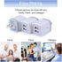 USB Wall Charger, Charging Adapter 3Pack 2.1A Dual Port USB Wall Charging Plug Block Head Box Travel Charger Cube Compatible iPhone 16 15 14 13 12...