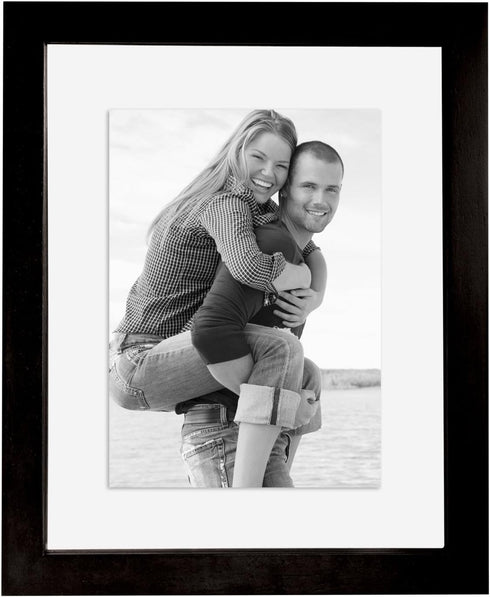 MCS 8x10 Inch Wood Float Frame, Black (21119)...
