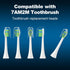 Replacement Toothbrush Heads 10 Pack Compatible with 7am2m AM101/AM105 Electric Toothbrush,White...