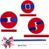 25 Pieces Patriotic Dog Bowties with 5 Kinds of Designs US Independence Day Cat Neckties Adjustable Dog Collar Accessories for Small Medium Pets...