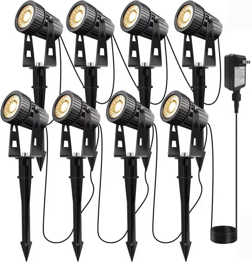 LED Power Supply for Garden Spotlight, Garden Lighting LED Adapter 12V 2A 24W, IP44...
