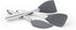 nambe Curvo Slanted Spatula | 12 Inch Heat Resistant Kitchen Turner Spatula for Cooking | Made of Stainless Steel and Silicone | Designed by Steve...