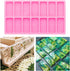 2PCS/Set Professional Size Domino Mold for Resin Casting, Silicone Game Mould, Super Shiny Epoxy Resin Molds...