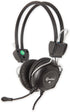 Stereo Wired PC On Ear Gaming Headset with flexible Boom Mic 3.5mm Audio Jack Plug...