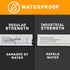 OfficeSmartLabels (1 x 1 inch) Multipurpose Industrial Grade Plastic Labels, Compatible with 1933083 & 30332 Labels (1 Roll / 850 Labels Per Roll)...