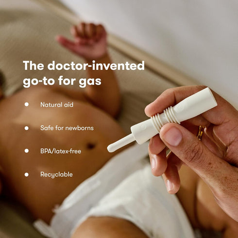 Frida Baby Fart Freeing Essentials | Instant Baby Gas and Colic Relief| Includes Windi Gas Passer and Gassy Belly Rub for Safe, Natural Relief for...