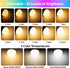 Rechargeable Battery Operated Light Bulb with Remote Control 2 Packs, 350LM Dimmable Detachable LED Bulb with 15 Colors Selectable & 3 Timer, Wire...