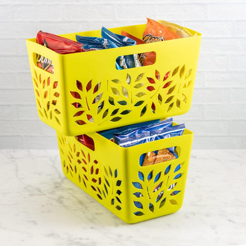 Hutzler Pantry Basket, Green...