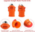 E-TING 12 Pcs Gardening Silicone Thumb Knife Harvesting Tool Finger Plant Fruit Picking Knives Separator Garden Tool...