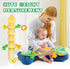 Baby toys 0-6 months, Baby Musical Toys, Infant Toys Stuffed Animal Toys with Rattles, Crinkle, Bell, Baby Teething Toys for Tummy Time Newborn Se...