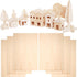 6 Pcs Balsa Wood Sheets Thin Basswood Unfinished Basswood Sheets Hobby Wood Plywood Board for DIY Mini House Boat Airplane Model (300 x 200 x 1.5 ...