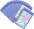 100-pack 2×2 inch mylar bags with clear window holographic resealable sealable packaging zip bag for small bussiness jewelry candy sample food pac...