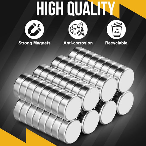 60PCS Small Magnets Round Mini Magnet for Crafts, Small Neodymium Magnets Tiny Magnets 6mm x 2mm Fridge Magnets, Whiteboard Magnets, Refrigerator ...