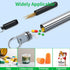 4 Pieces Metal Portable Toothpick Holder, aluminum alloy Pocket Toothpick Holder Aluminum Waterproof Case Toothpick Container with Keychain for Ou...