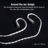 okcsc Earphone Upgrade Cable,0.78mm 2pin Earbuds Replacement Cord,4 Cores OFC Silver Plated Earphones Audio Adapter for KZ ES4 ED16 ZS5 ZS6 ZSR ZS...