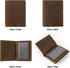 Ringsun Full Grain Leather RFID Blocking Bifold Wallet for Men with ID Window Slim Wallet with 11 Card Slots...
