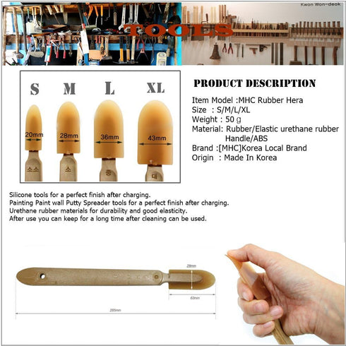 Caulk Caulking Silicone Sealant Finishing Tool Spreader Spatulas Applicator Rubber Tools 4 Size Set...