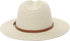 Straw Sun Hats for Women Men Panama Fedora Summer Hat with Leather Belt Wide Brim Beach Sun Jazz Cap...