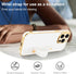 TEAUGHT for iPhone 13 Pro Case with Wrist Finger Strap for Women Girls Men, Cute Luxury Plating Soft TPU Slim Shockproof Protective Cover with Adj...