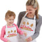 2 Pack Christmas Matching Aprons for Kids and Adults - Christmas Baking Crew - White Kitchen Aprons with 2 Pockets for Cooking Baking, Cute Custom...