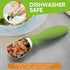 Spring Chef Green Heavy Duty Ice Cream Scoop with Non-Slip Handle - Professional Metal Ice Cream Scooper for Cookie Dough, Frozen Yogurt, Gelato, ...
