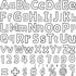 266 Pcs Bulletin Board Letters White & Black Letters Combo Pack Set White & Black Letter and Number Accents for Kids Bulletin Board Display Home S...