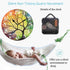 Wamika Wall Clock Tree of Life Rainbow Branch Leaves Seasonal Flowers Round Clock Silent Non Ticking Decorative, Spring Summer Autumn Floral Clock...