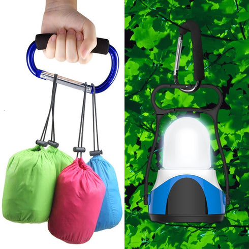 Large Stroller Hooks for Mommy, 2 pcs Carabiner Stroller Hook Organizer for Hanging Purses, Diaper Bag, Shopping Bags. Clip Fits Single/Twin Trave...