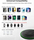 3 in 1 Wireless Charging Pad for iPhone 15 14 13 12 Series, Travel Portable 5W Charger Station for Apple iWatch, Airpods3/2/Pro, 15W Max Wireless ...
