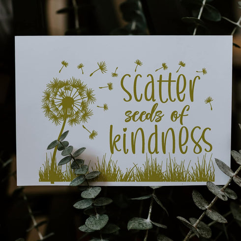 Spring Flowers Farmers Market Screen Stencil, Chalk Paste Screen Transfer, Reusable Self-Adhesive Screen Printing Stencil for Wood, Fabric, Pillow...