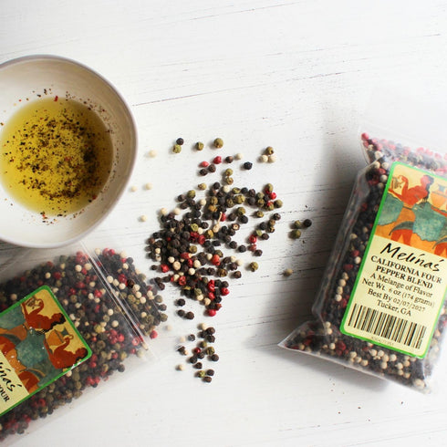Melina's Peppercorns, California 4 Pepper Blend, 6 Ounce...
