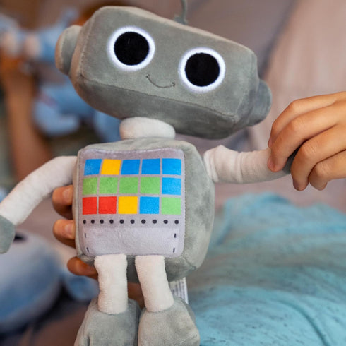 Listener Kids Stuffed Robot Plush Toy Jett The Robot...