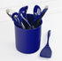 Reston Lloyd Multipurpose Crock Organize All Kinds of Utensils & Kitchen Tools, Extra Large Holder, Indigo...