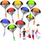 10 Pack Parachute Toy,Tangle Free Throwing Toy Parachute,Outdoor Toss It Up Flying Toys for Kids,Gifts(5 Colors)...