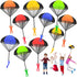 10 Pack Parachute Toy,Tangle Free Throwing Toy Parachute,Outdoor Toss It Up Flying Toys for Kids,Gifts(5 Colors)...
