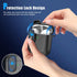for AirPods Case Cover with Cleaning kit, Anti-Fall Lock Design, Powerful Drop Protection, Carbon Fiber Black for Apple AirPods 2nd 1st Generation...