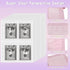 100 Envelopes Money Saving Challenge Binder to Save $5,050, 500, 10,000, A5 Budget Planner Savings Binder Challenge Book with Cash Envelopes for B...