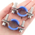 2PCS 304 Stainless Steel Office Chair Saver Fix Sinking for Stop Sinking Adjustable Height Chair Saver Kit Supporting The Chair in The Event of a ...