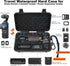 Lekufee Travel Waterproof Hard Case Compatible with DJI Osmo Pocket 3/Creator Combo/Power Expansion Combo/DJI Pocket 3 Video Camera/Vlogging Camer...