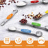 Magnetic Measuring Spoons Set - Wildone Stainless Steel Double Sided Measuring Spoons Set of 7, for Dry and Liquid Ingredients, including 6 Heavy ...