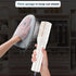 Garment Steamer Ironing Gloves with Finger Loop, Portable Anti Steam Glove, Hanging or Standing Garment Ironing Machine Board, Heat Resistant Stea...