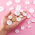 Skylety 33 Pieces 1:12 Dollhouse Miniature Decoration Accessory Dollhouse Miniature Kitchen Tableware Plastic Mini Plate Dishes Cups Bowl Set Micr...