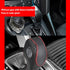 1 PC Car Gear Shift Knob Cover, Waterproof Leather Vehicle Shift Knob Accessories, Durable Automotive Interior Gear Shift Decoration Compatible wi...