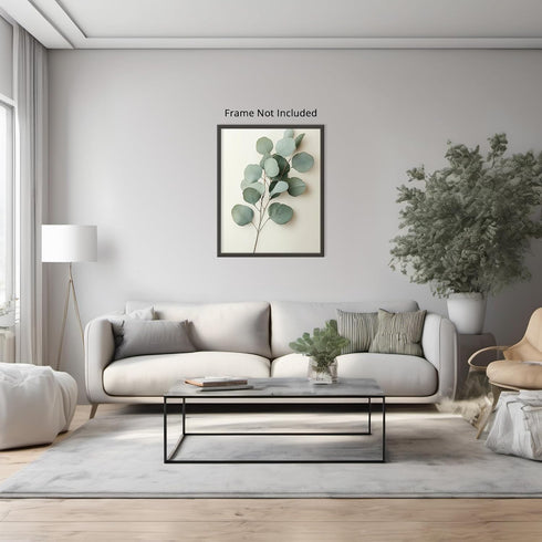 Posterizer 1 pcs-plant leaves-Chic Dainty art for plant lovers 10-Floral & Botanical Art-Workplace & Office Art-Living Room Bedroom Decor- unframe...