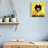 Marsui Now Playing Vinyl Record Wall Stand - Wooden Shelf Hanging Wall Mount Record Display Storage Holder for Room (Black)...